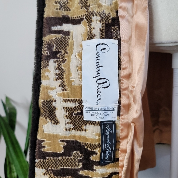 🎉HP VTG 60s Country Pacer Tapestry Coat - Picture 16 of 16